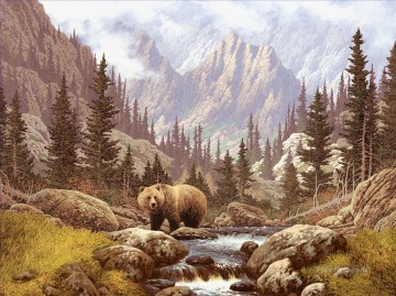 ours dansants Tableau Peinture - ours 3